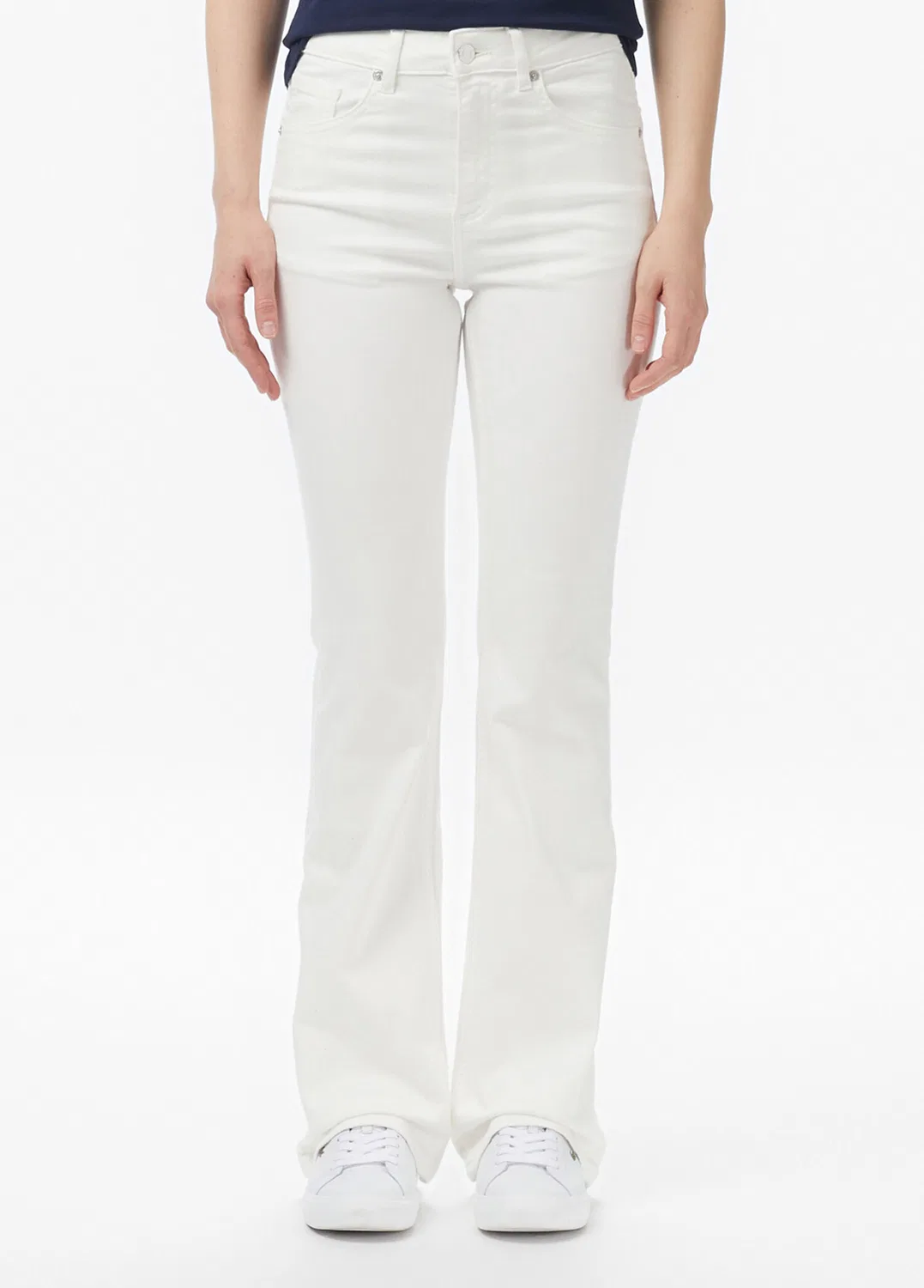 Джинсы Lacoste Slim Fit, кремовый — фото 3