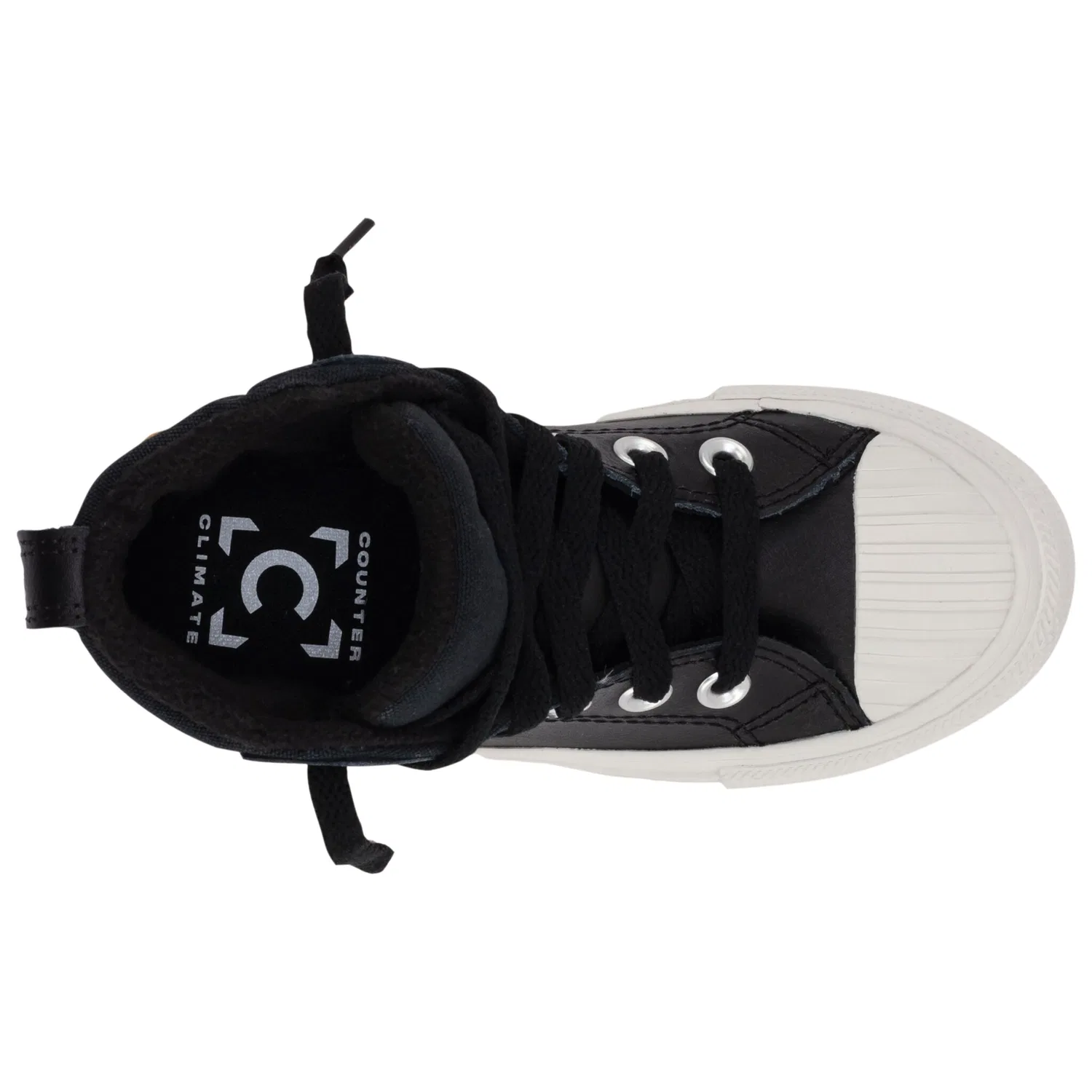 Детские зимние кроссовки-ботинки CHUCK TAYLOR ALL STAR BERKSHIRE Converse, Black/White — фото 4