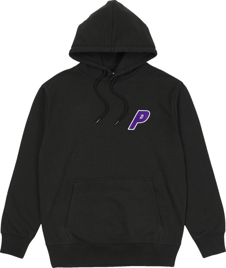 

Толстовка Palace Tri-Chenille Hood 'Black', черный