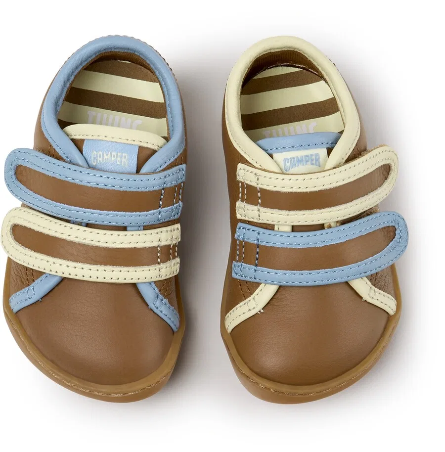 Кроссовки CAMPER 'Peu Cami Twins' коричневого цвета — фото 3