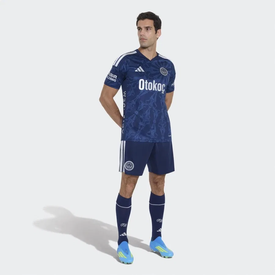 Футболка спортивная с длинным рукавом Fenerbahçe 26/27 Üçüncü Erkek Mavi Forma (KC7390) adidas, Синий — фото 4