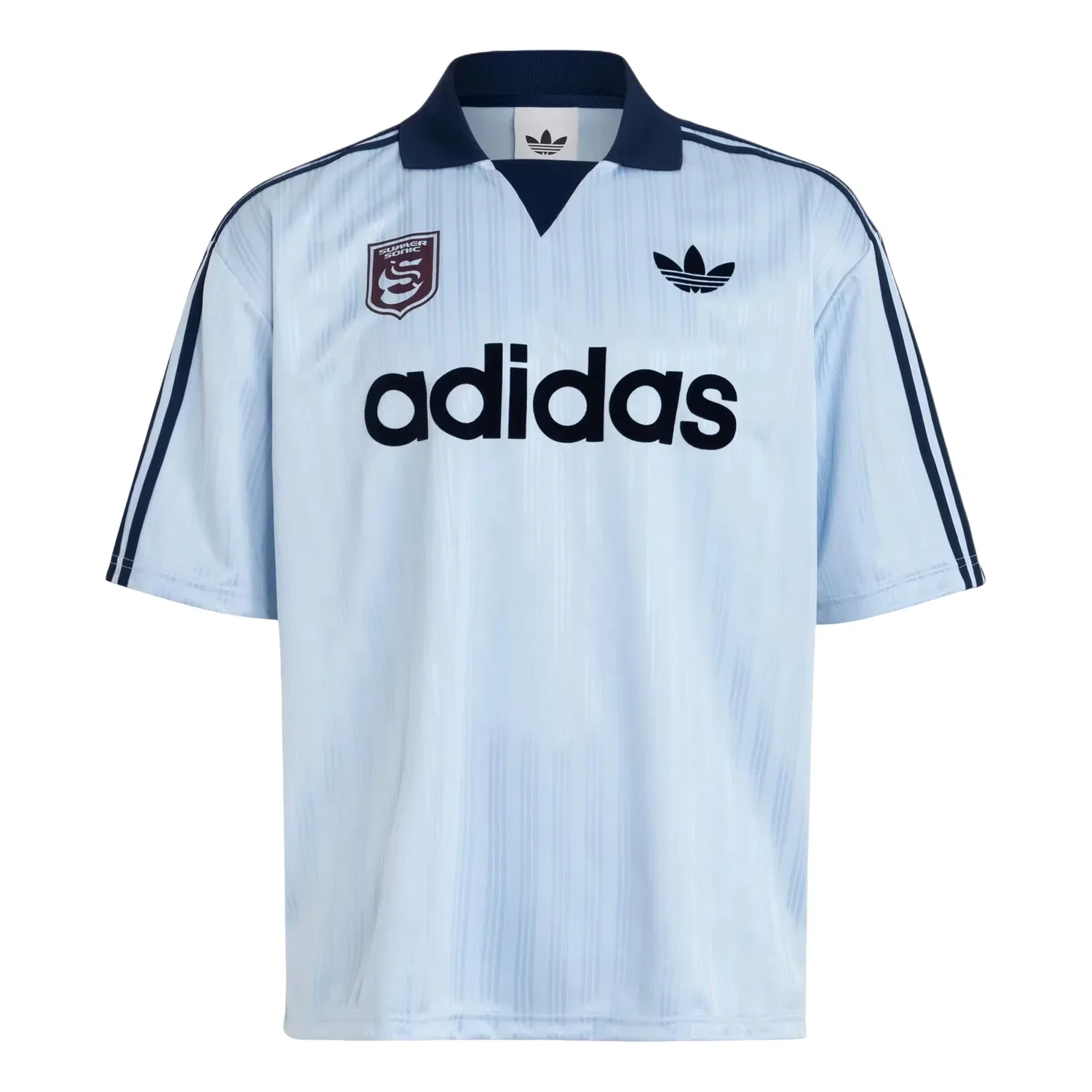 Мужская игровая майка Summer Sonic 2026 Jersey Asia Sizing 'Clear Sky' adidas, Clear Sky