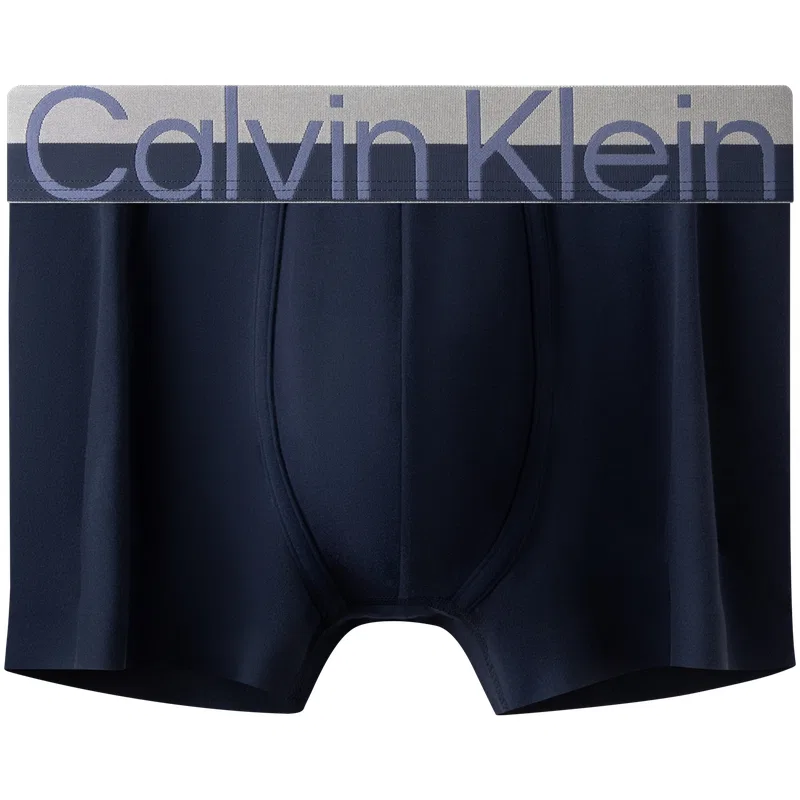 Мужские боксеры с длинным рукавом Calvin Klein, Navy Blue