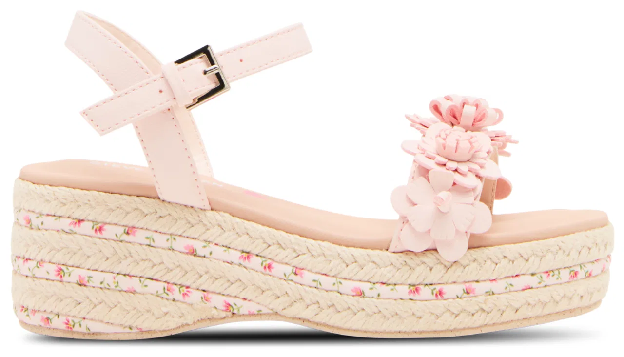 Детские сандалии для девочек с цветочным декором Steve Madden JDORI, Blush
