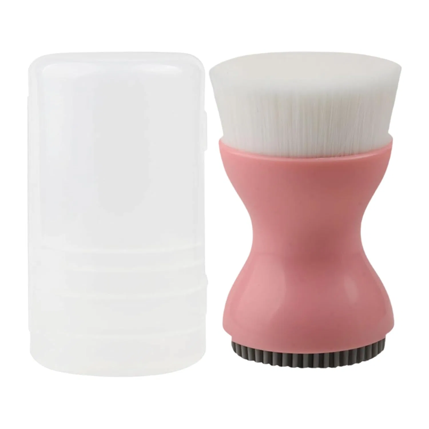 Двусторонняя силиконовая щетка для лица, Générique, Розовый