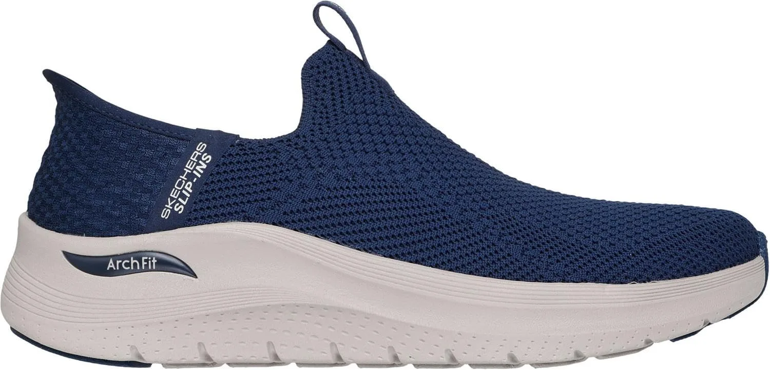 Мужские домашние кроссовки Skechers Crayn 232900: Arch Fit 2.0, темно-синий — фото 4