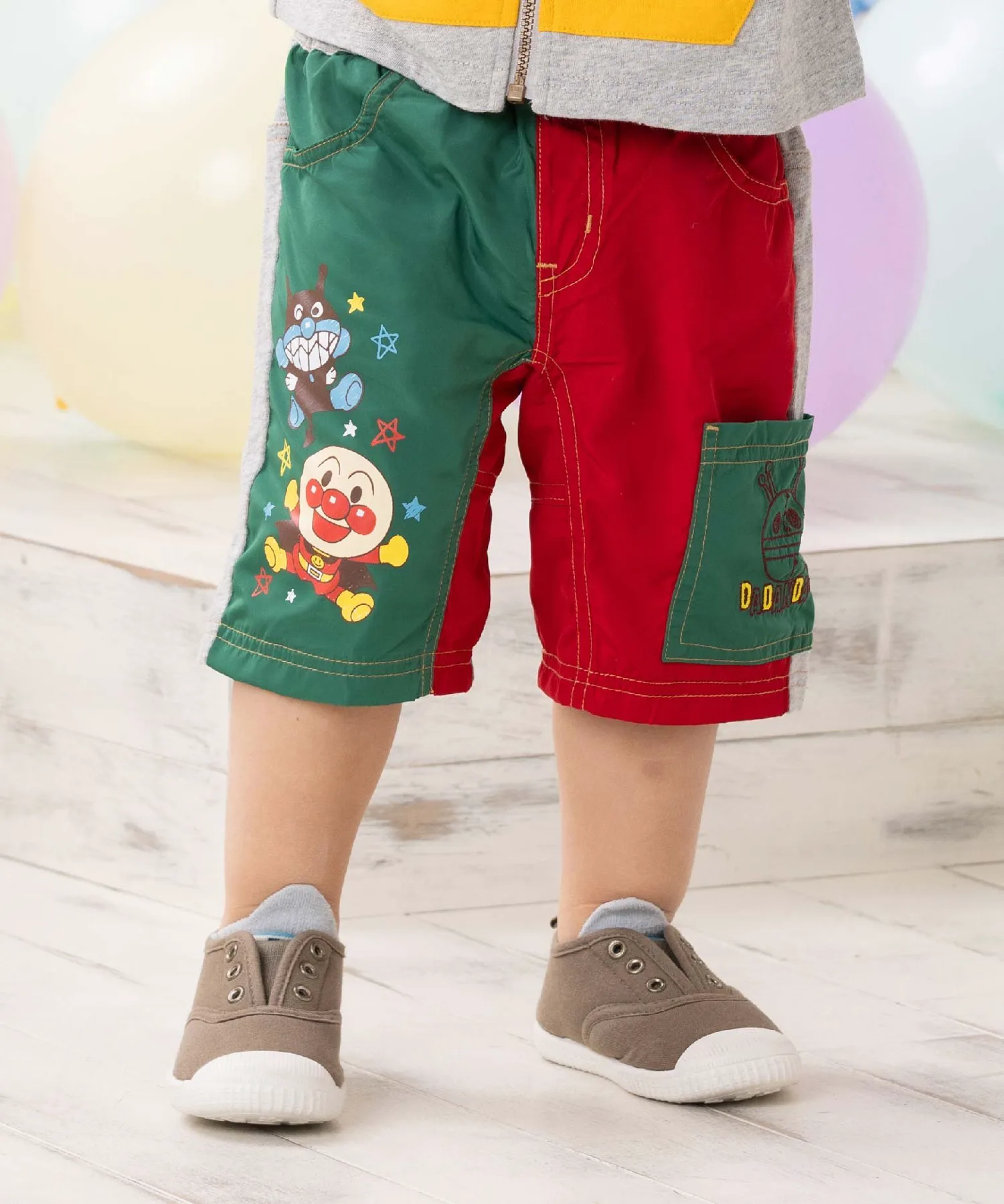 Детская коллекция ANPANMAN / (K) Разноцветные штаны Anpanman Kids Collection, green