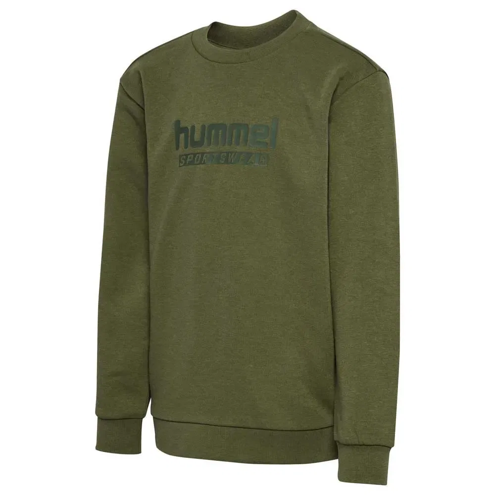 Детский свитшот для девочек Base Hummel, Green — фото 4