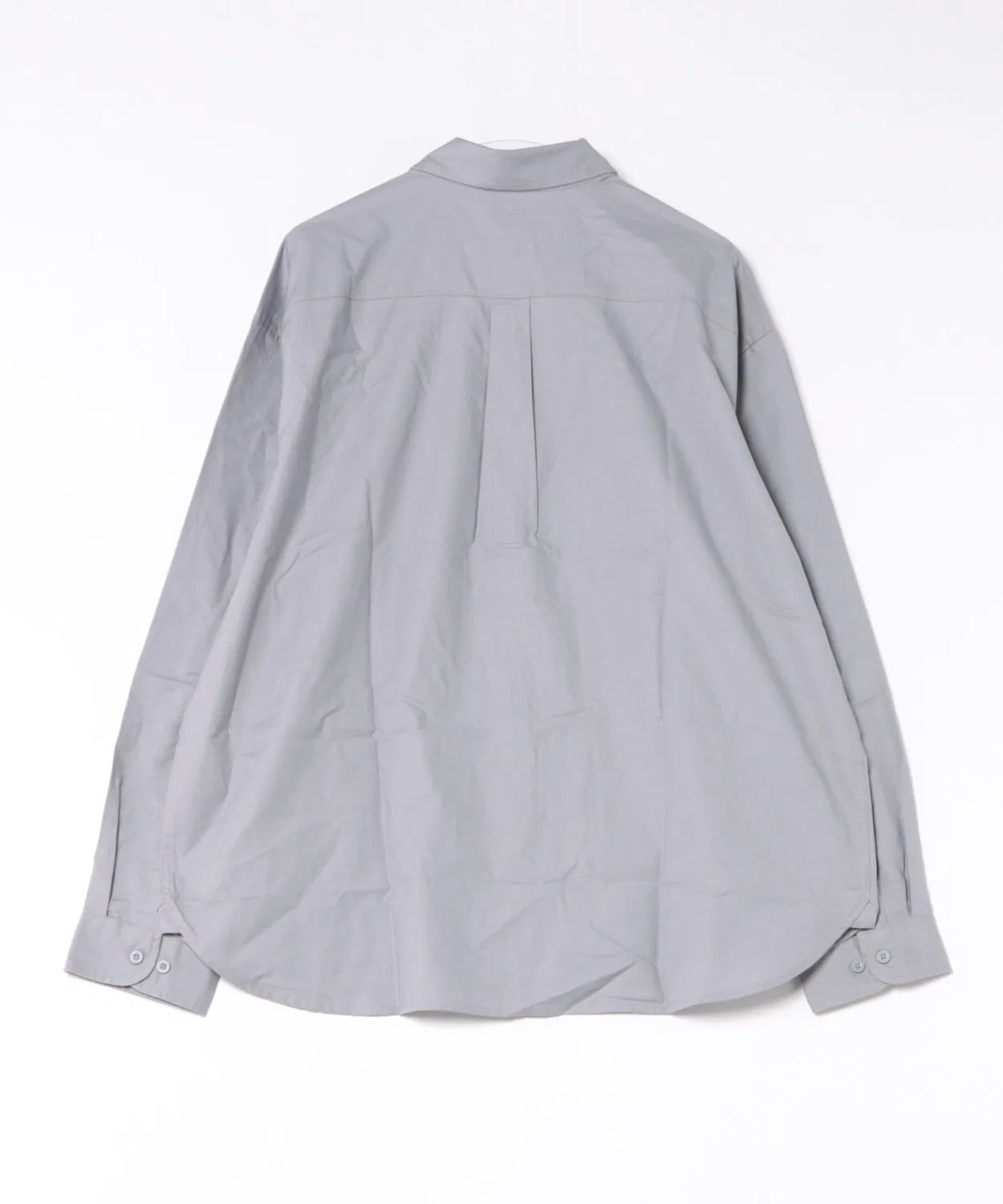 Мужская оксфордская рубашка с длинным рукавомNike Club Oxford LS NIKE, Grey/Sanddrift — фото 2