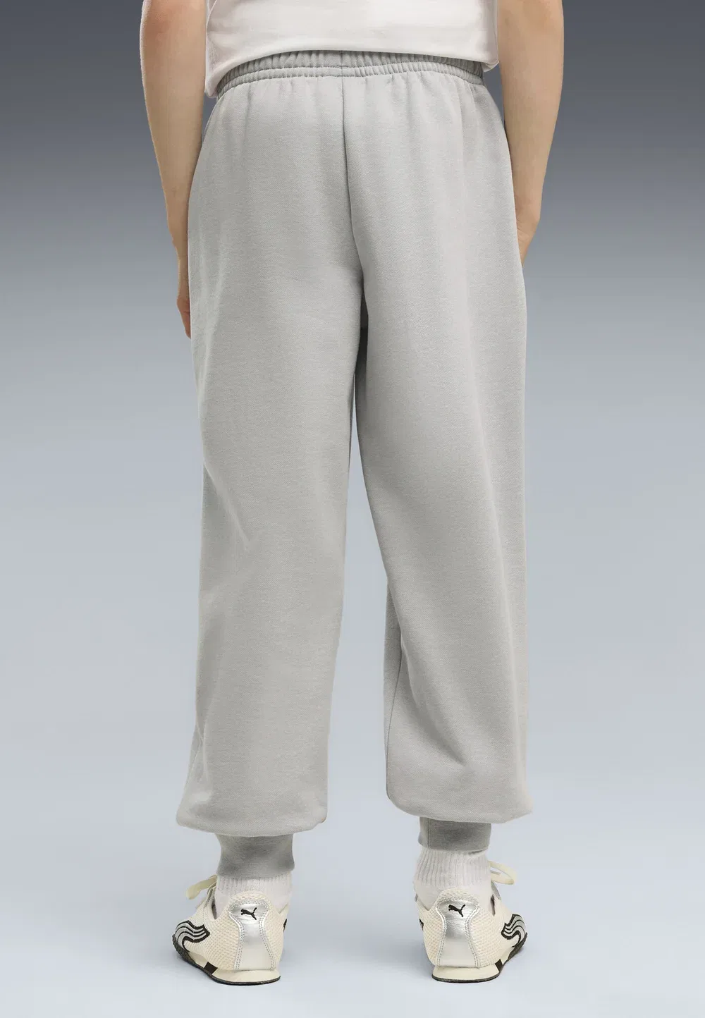 Спортивные штаны Essentials logo lab relaxed jogginghose - tracksuit bottoms Puma, Gray Echo — фото 3