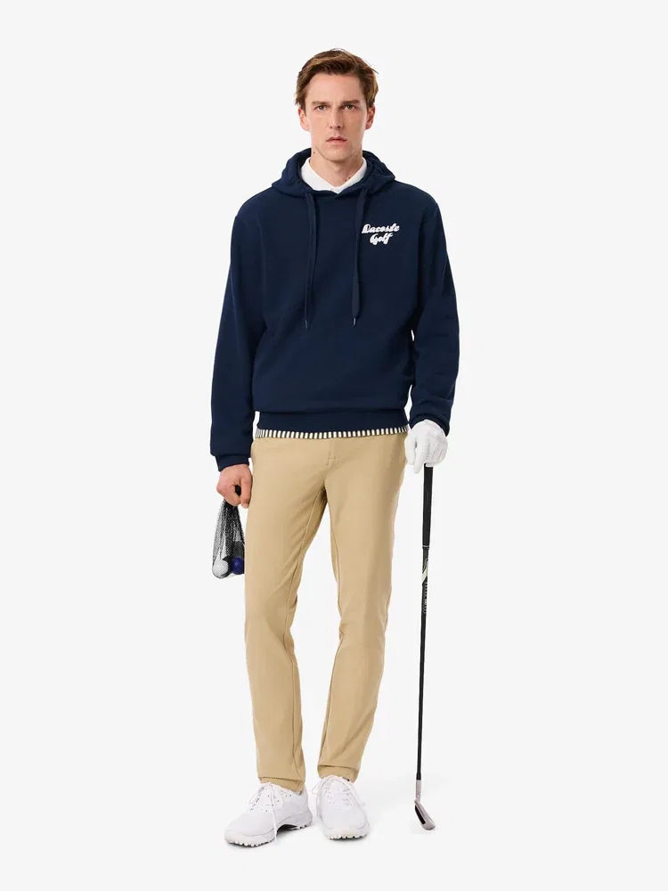 Свитшот с капюшоном графический мужской LACOSTE, Navy — фото 4