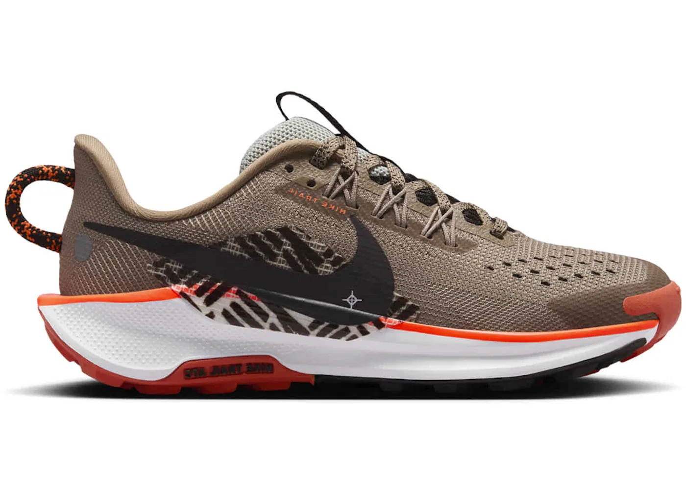 Детские кроссовки для бега по бездорожью Nike Pegasus Trail 5 Nike, Khaki/Hyper Crimson/Vintage Coral/Velvet Brown