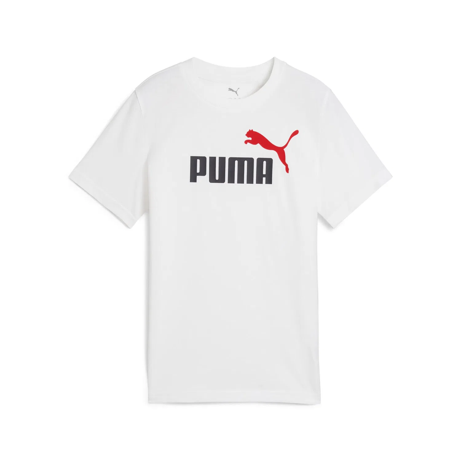 Детская футболка с принтом Essentials Colour No.1 Logo Puma, Weiß