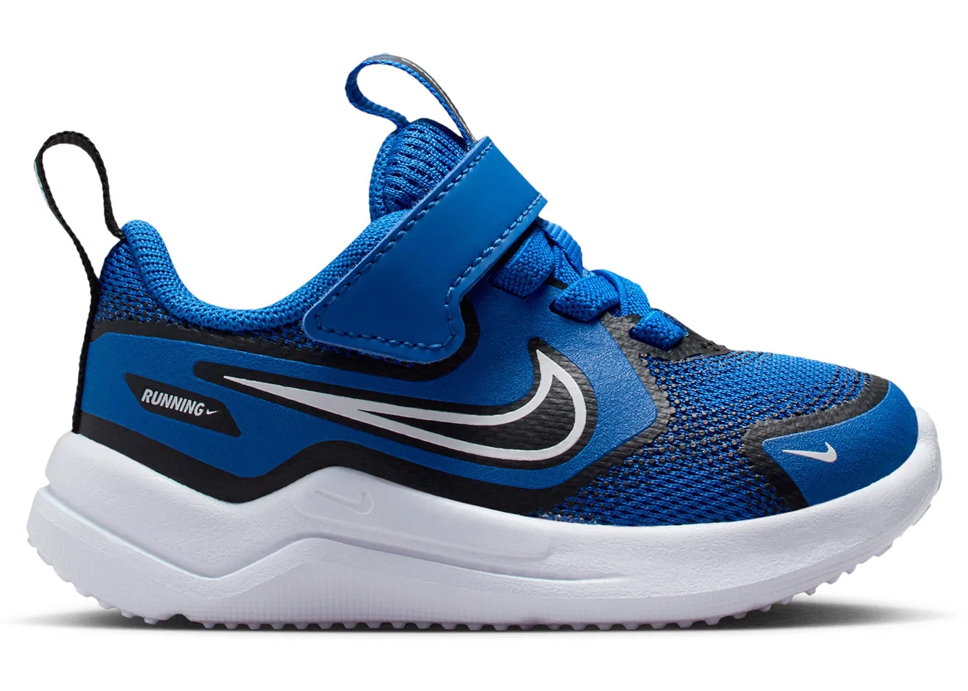 Детские кроссовки для бега с длинным шнурком Nike Cosmic Runner Nike, Game Royal/Black/White