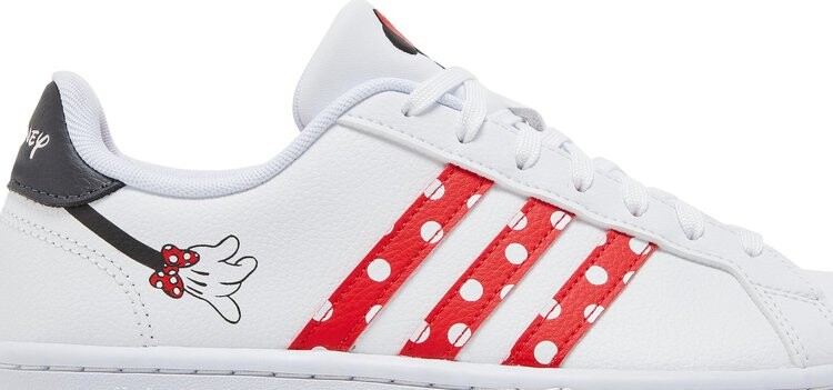 Кроссовки Adidas Disney x Wmns Grand Court Base, белый — фото 2