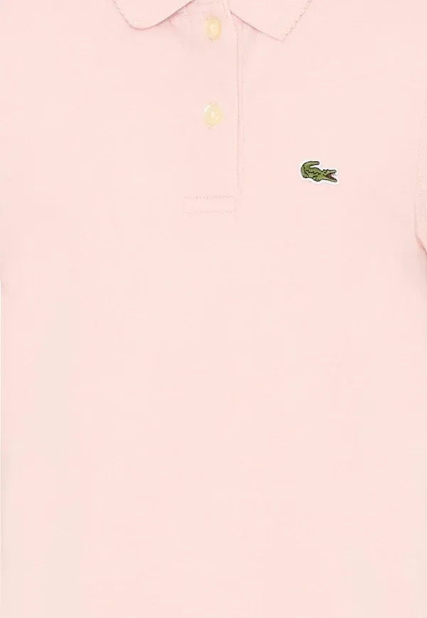 Детская рубашка поло Lacoste, розовый — фото 3