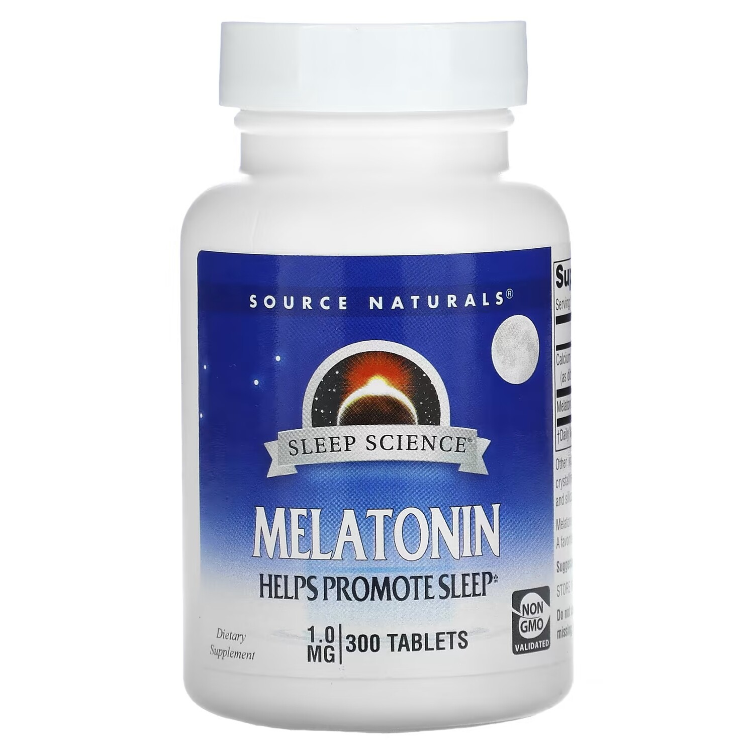 

Source Naturals Sleep Science мелатонин 1 мг, 300 таблеток