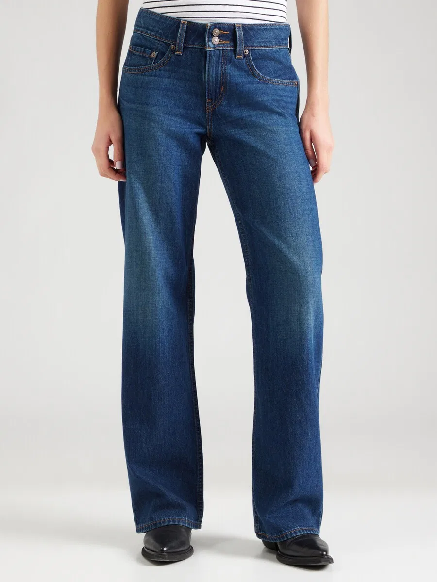 Джинсы LEVI'S свободного кроя 'SUPERLOW LOOSE' синего цвета — фото 3