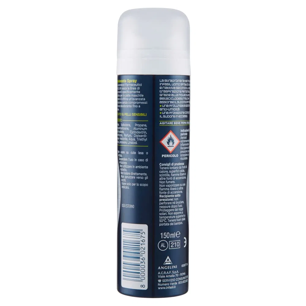 Део-спрей Dry Feel, Long-Lasting, Italian Gourmet E.R., набор 12 шт, 150 мл — фото 3