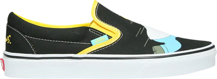 

Кеды Vans The Simpsons x Classic Slip-On Homer And Bart, черный