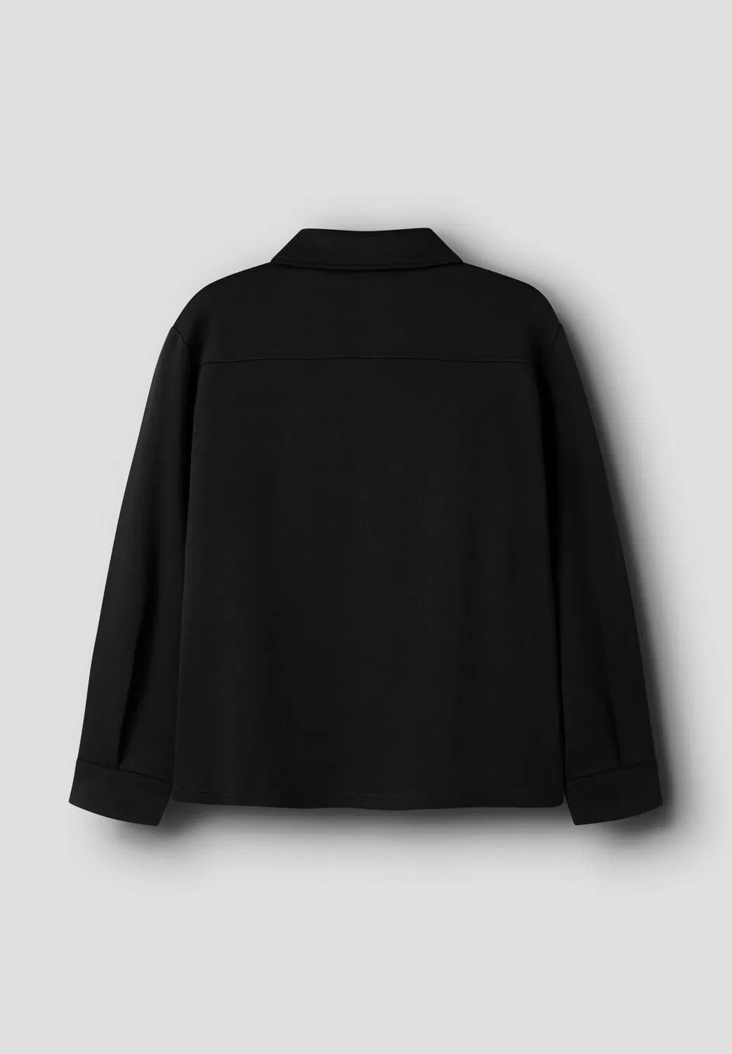 Рубашка свободного кроя - легкая куртка Name It, Black — фото 2