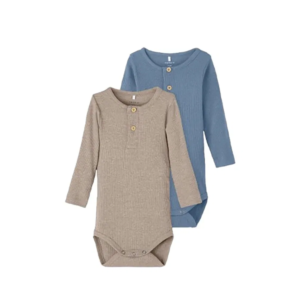 Детский боди-комбинезон с длинным рукавом Kab Name it, Blue