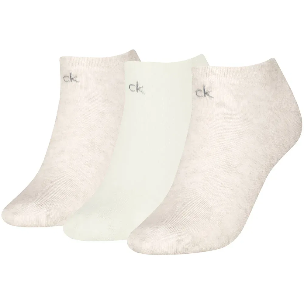 Женские носки с reinforced heel and toe Calvin klein, Beige