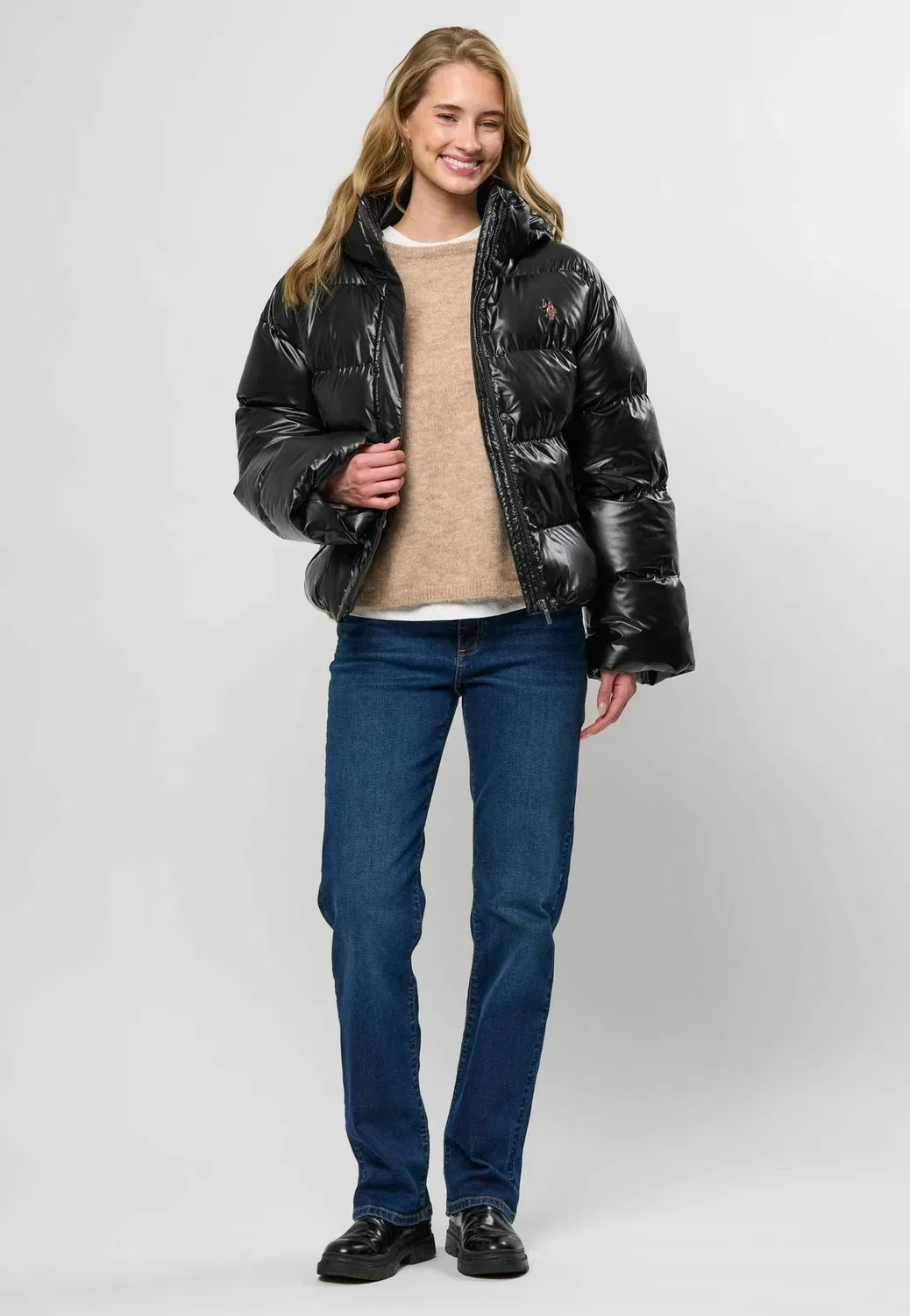Куртка Uwlean - зимняя куртка U.S. Polo Assn., Black — фото 2