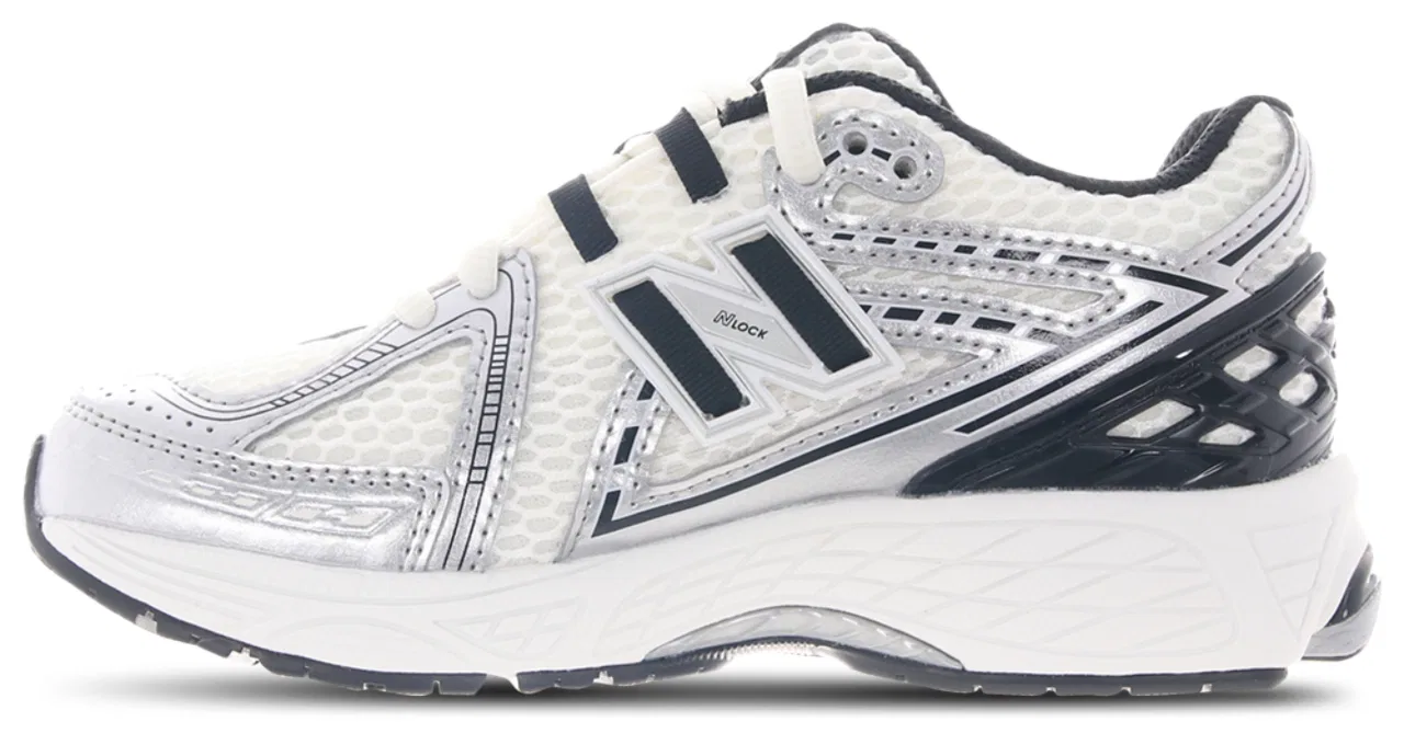 Детские кроссовки 1906 New Balance, черный/серебристый — фото 2
