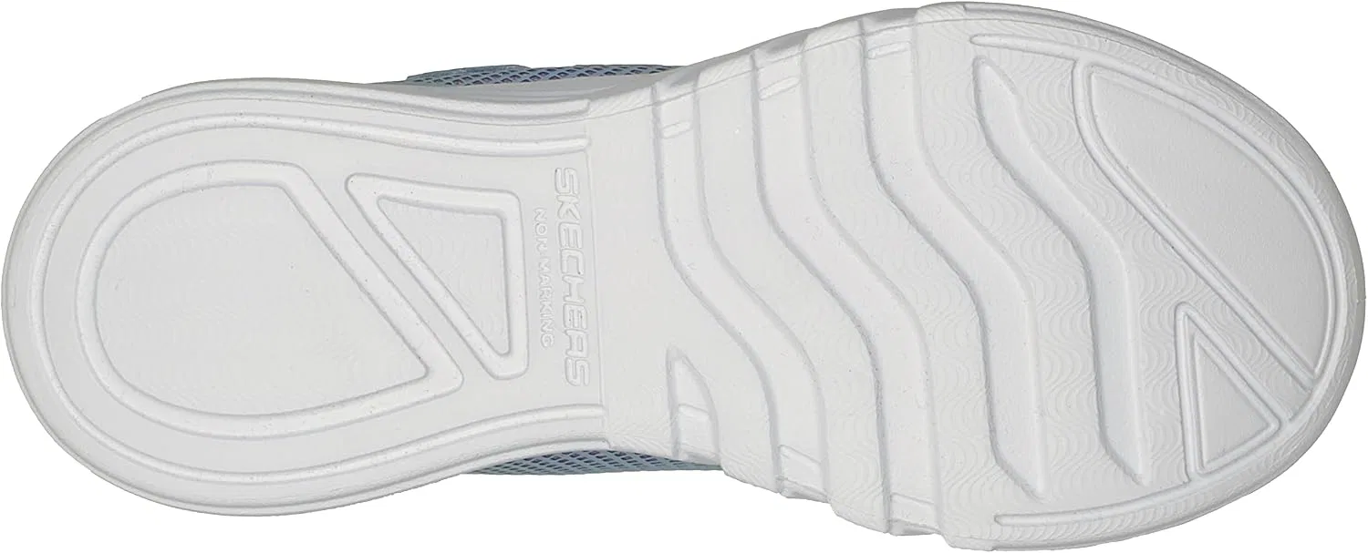 Детские кроссовки для девочек Flicker Flash Skechers, Light Blue/Multi — фото 3