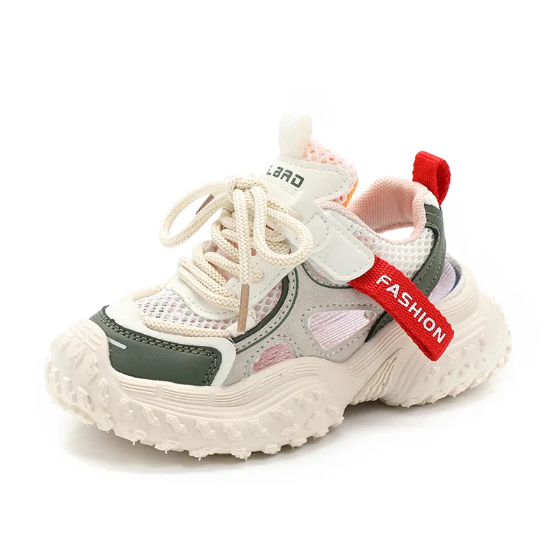 Детские сандалии для детей с открытым носком VENICEW, Beige Green