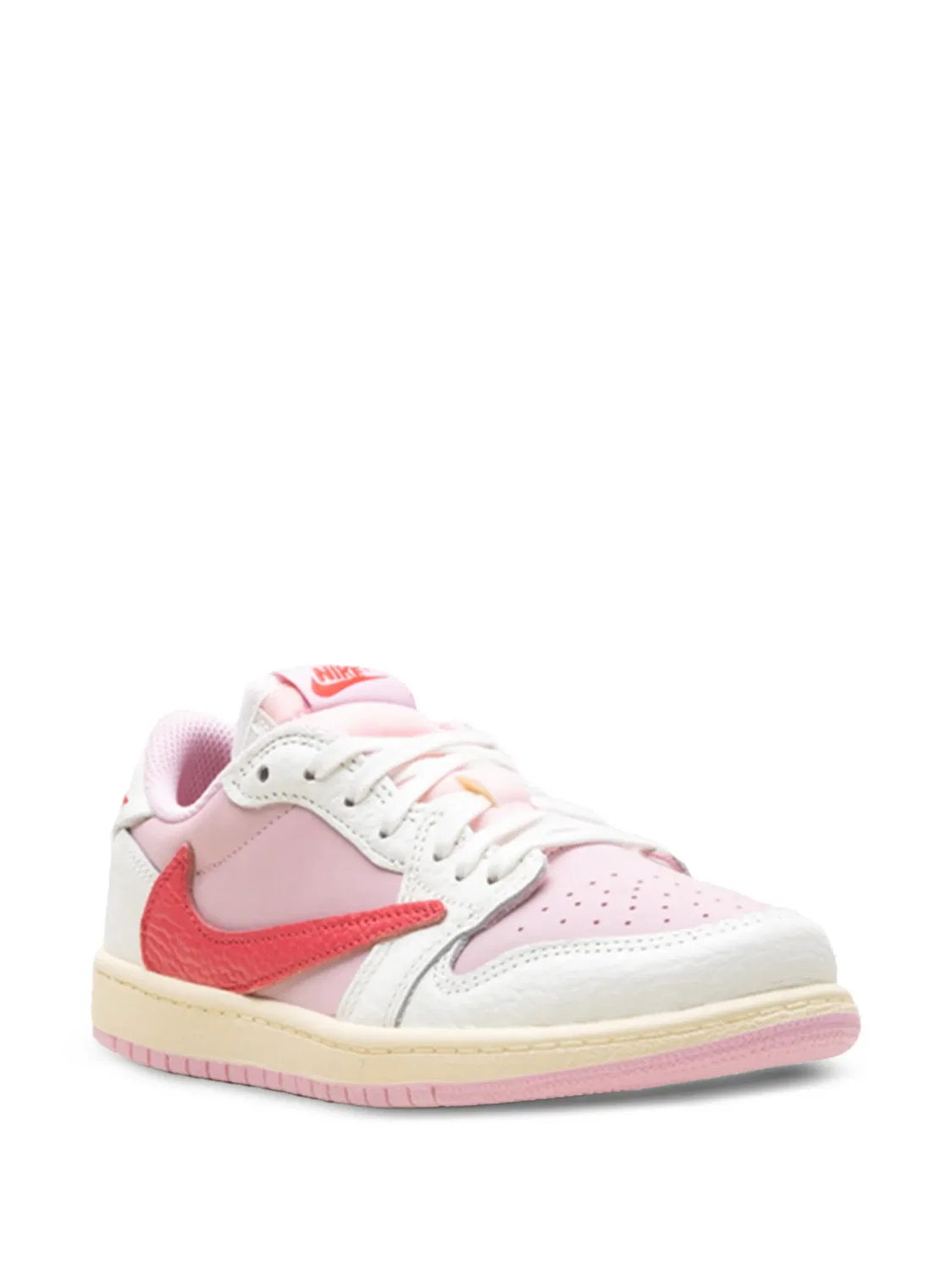 Кроссовки Air Jordan 1 из коллаборации с Travis Scott Jordan Kids, розовый — фото 2