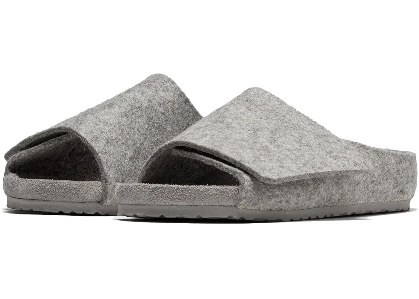 Детские туфли-лодочки на плоской подошве Birkenstock Los Feliz Wool Felt Fear Of God, Cement Melange — фото 2