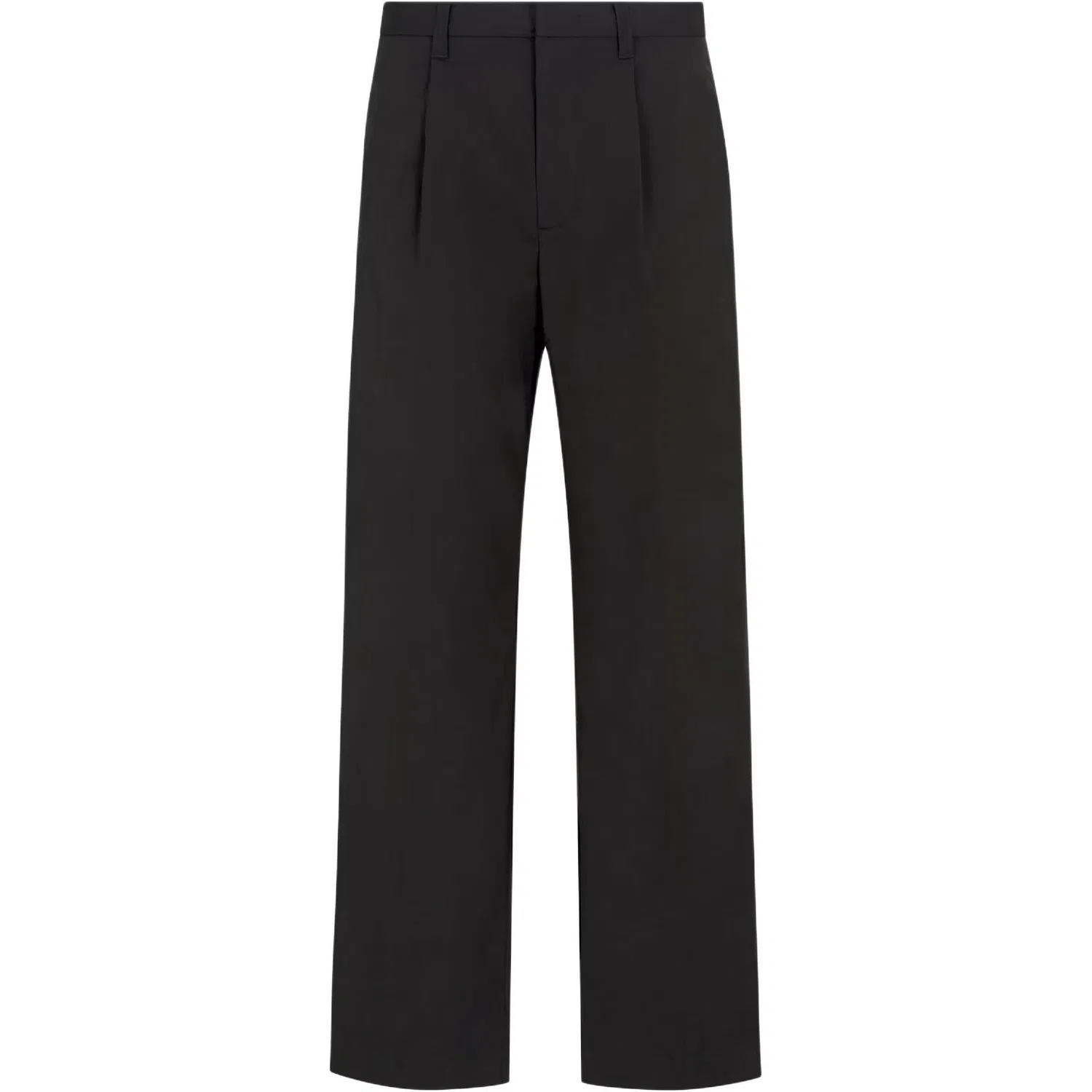 Брюки из технической ткани с карманом на молнии Emporio Armani, Black