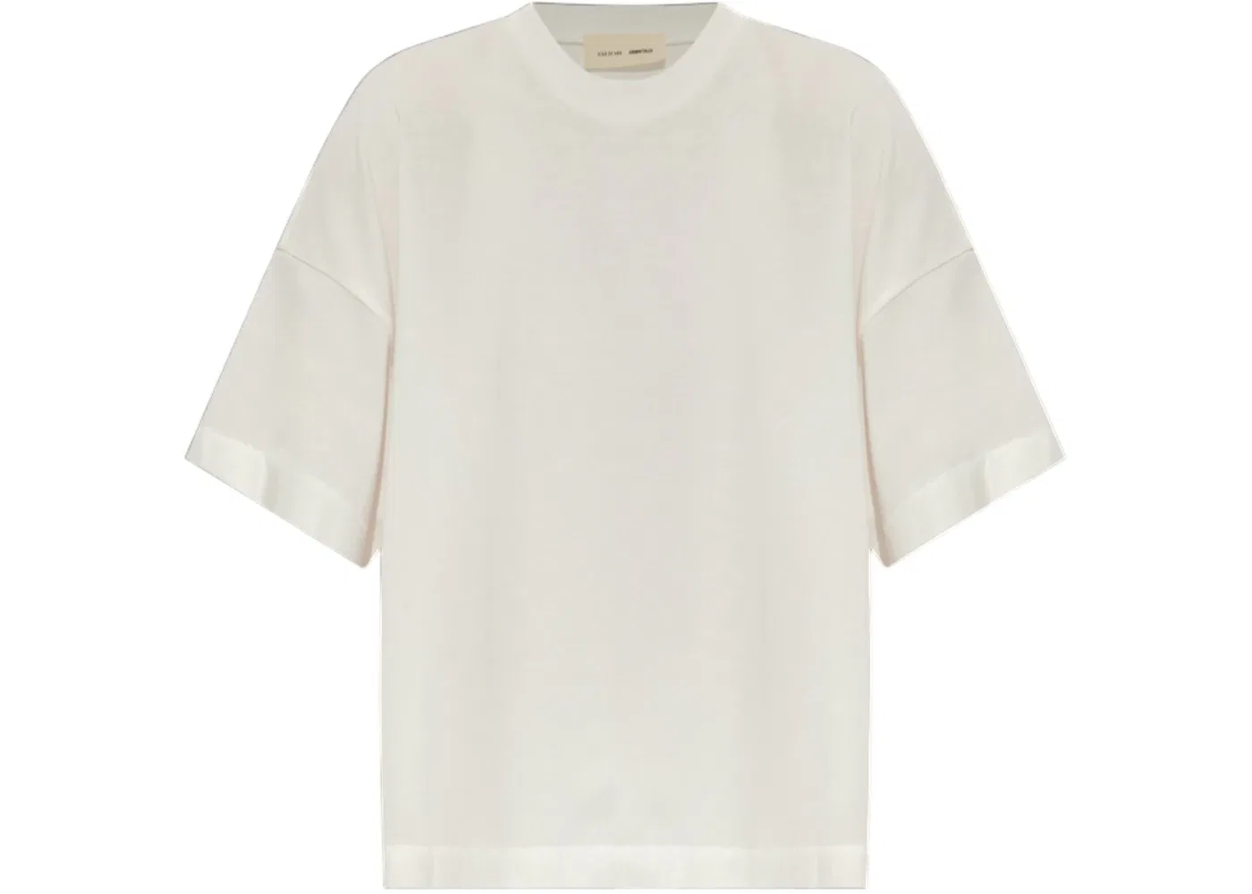 Женская футболка свободного кроя Essentials T-Shirt Fear of God, Cloud White