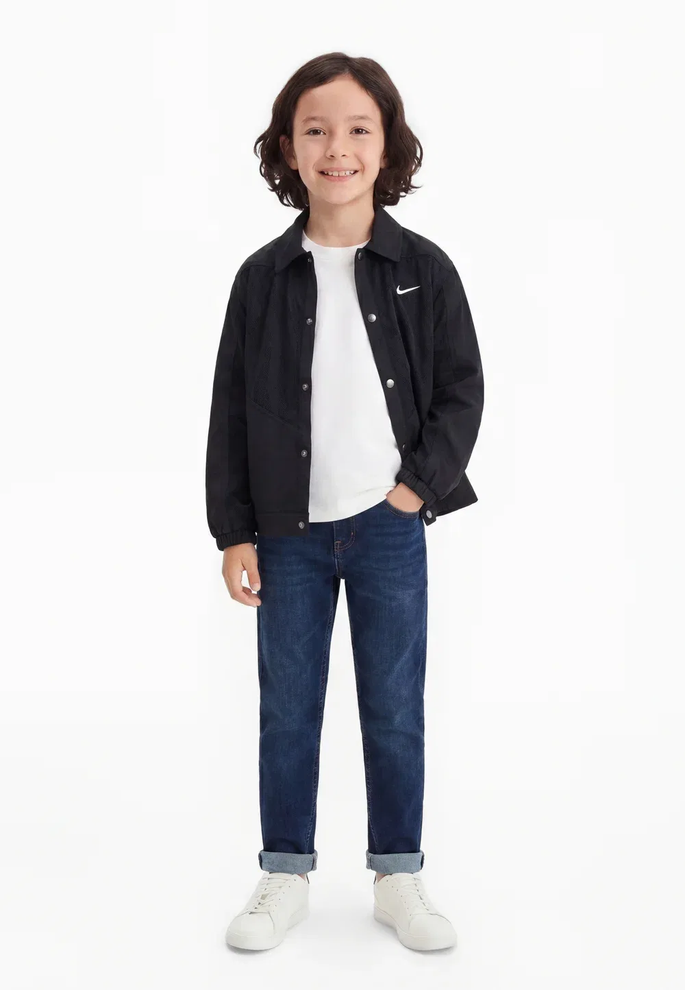 Летняя куртка Nike Sportswear, Black/White