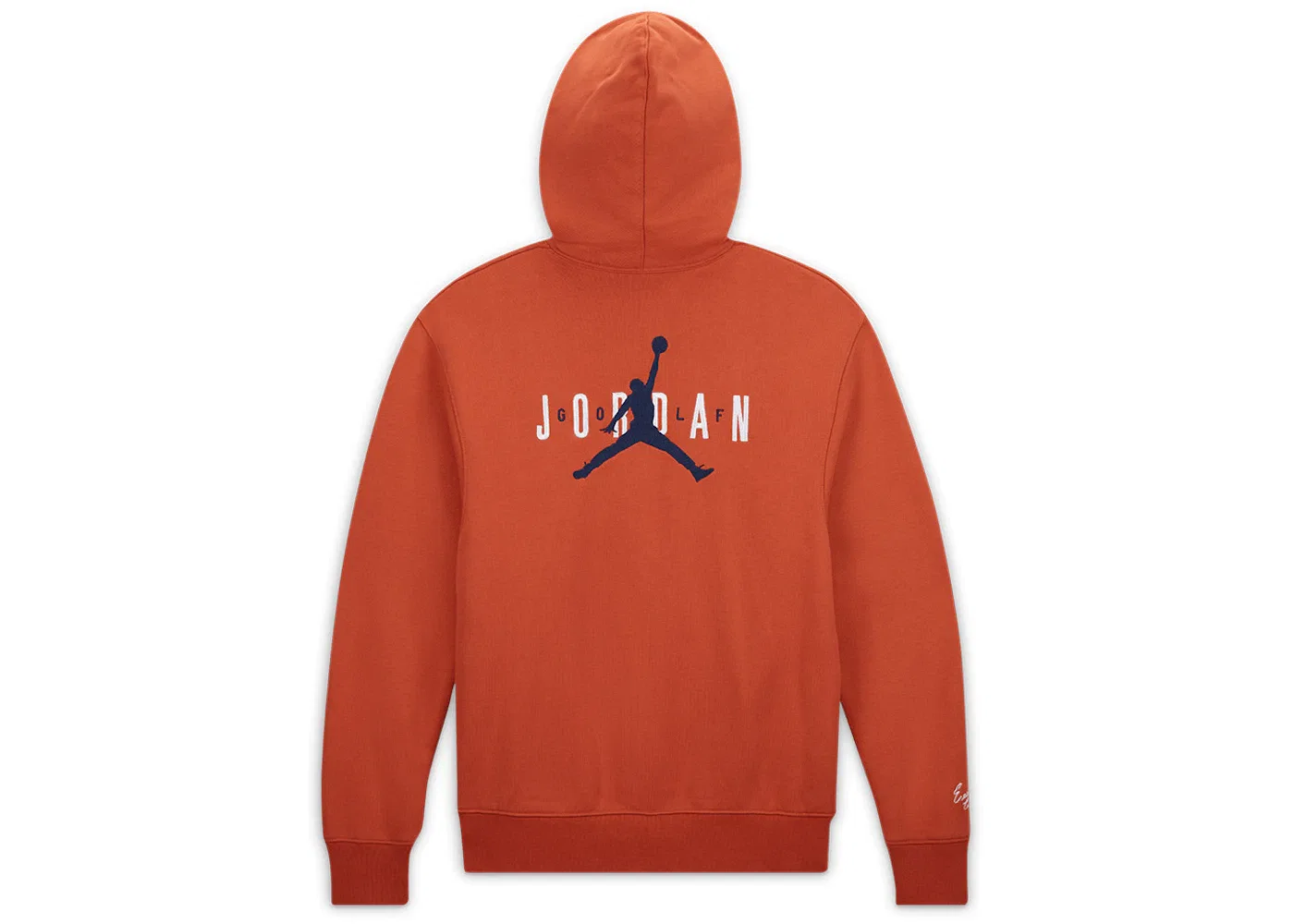 Мужская худи с флисом Jordan x Eastside Golf Fleece Hoodie, Red Clay — фото 2