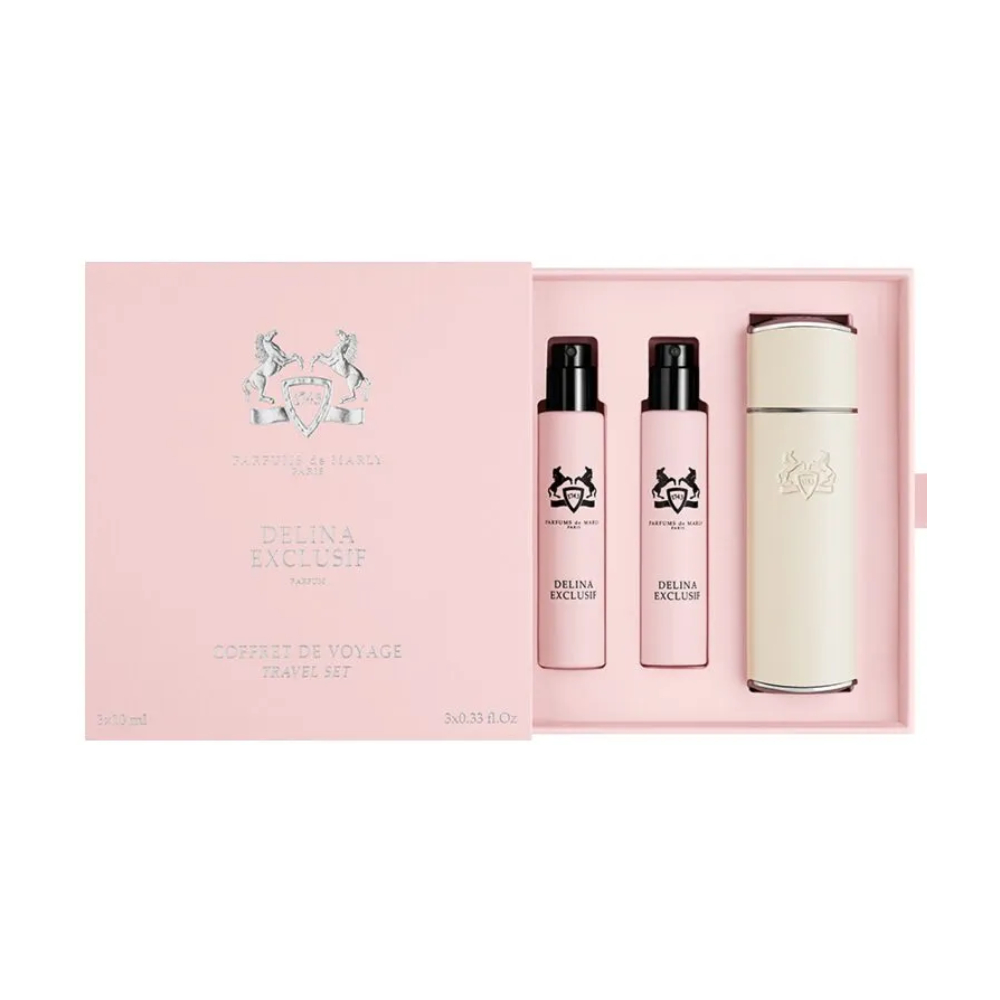 Набор сменных блоков с кейсом Parfums de Marly Delina Exclusif Travel, 3 предмета — фото 3