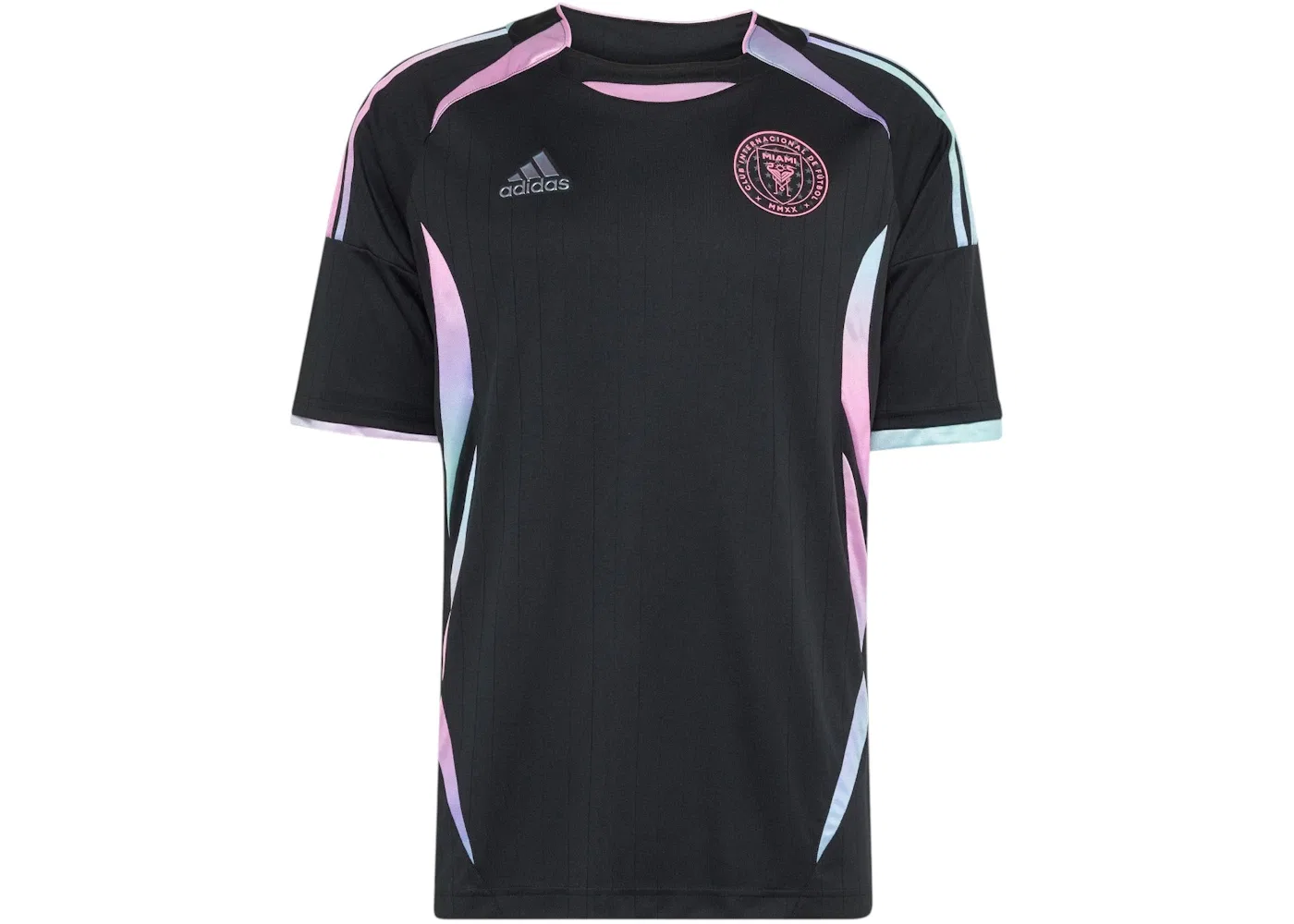 Мужская футбольная джерси Adidas x Audi Revolut F1 Team Inter Miami Jersey, Black/Multicolor