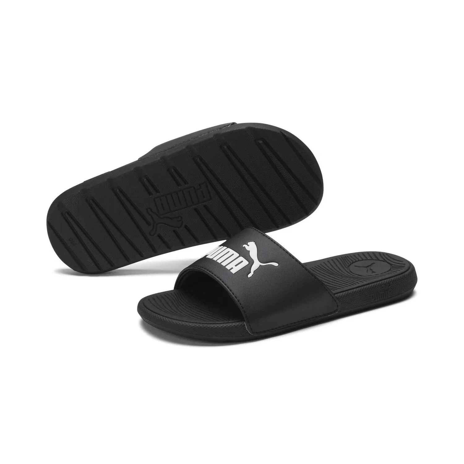 Детские сандалии с ремнем Cool Cat 2.0 Puma, Schwarz Weiss
