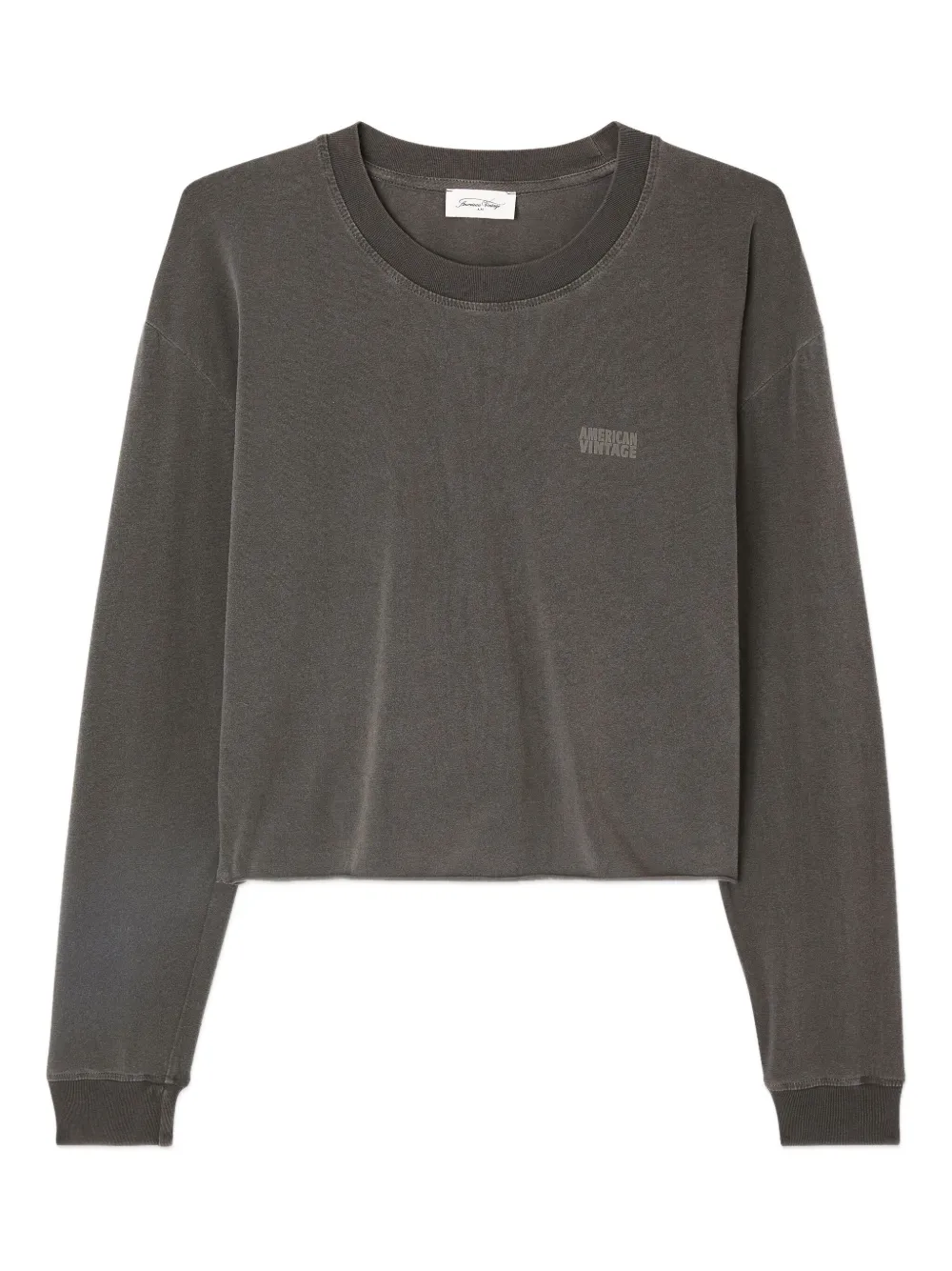 

Толстовка Pymaz с логотипом American Vintage, серый