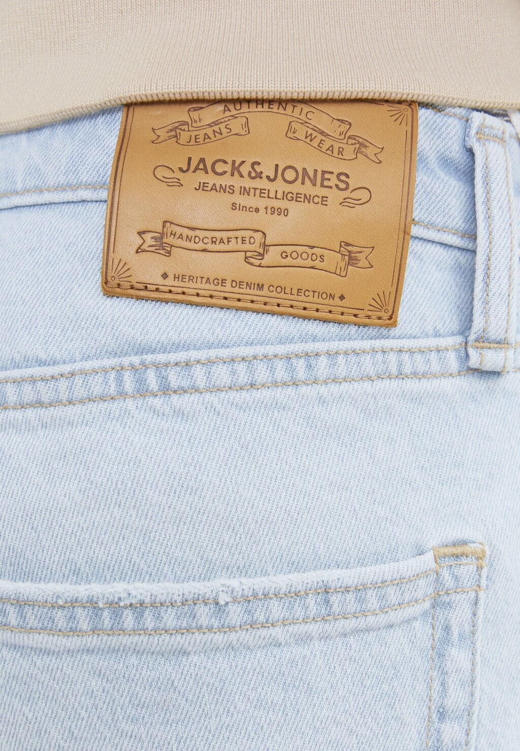 

Джинсы прямого кроя Jack & Jones, синий деним Jjierik Jjcooper