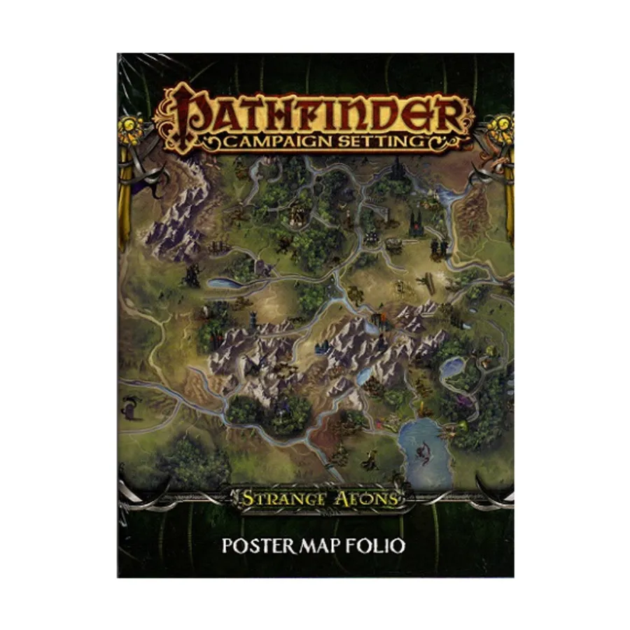 

Фолио с картами — Странные эоны, Pathfinder Roleplaying Game (1st Edition) - Campaign Setting - Map Folios