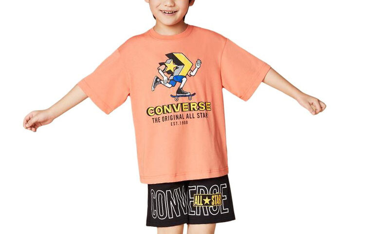 

Детская футболка Converse, цвет Coral