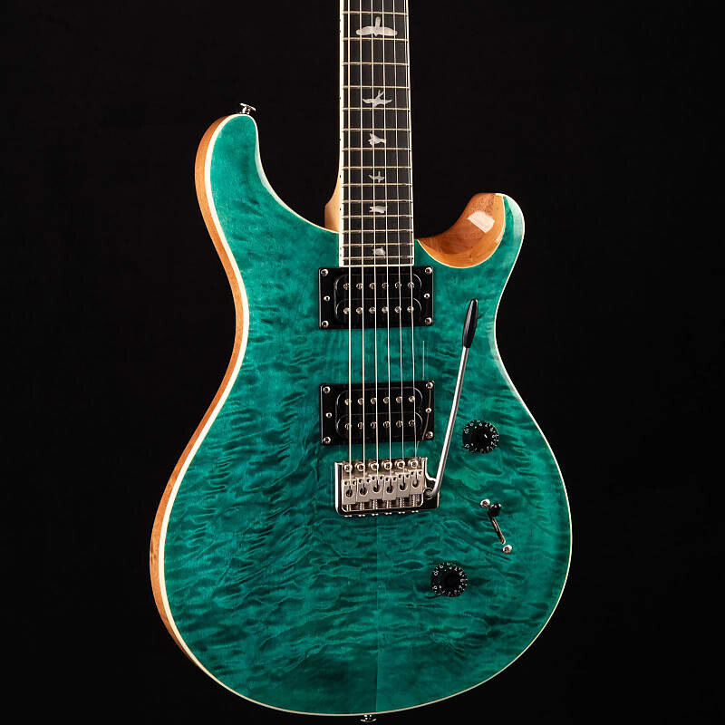 

Электрогитара PRS SE Custom 24 Quilt Turquoise 565