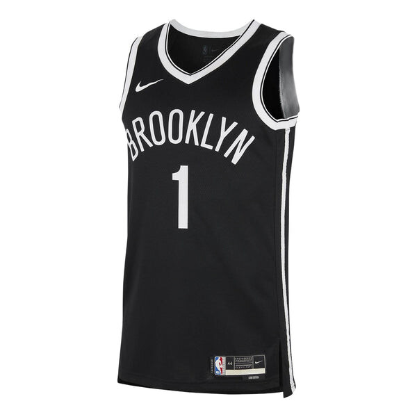 

Футболка Nike Brooklyn Nets Icon Edition 22/23 Dri-fit Nba Swingman Jersey 'Mikal Bridge 1', черный