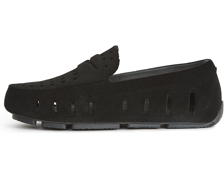 Лоферы Floafers Kids Prodigy Driver Faux Suede, цвет Black Vegan Suede — фото 4