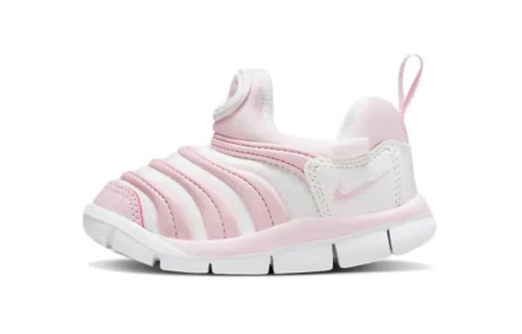

Nike Детские кроссовки с низким верхом, устойчивые к истиранию, без динамо-машины, белые, розовые, для младенцев и малышей