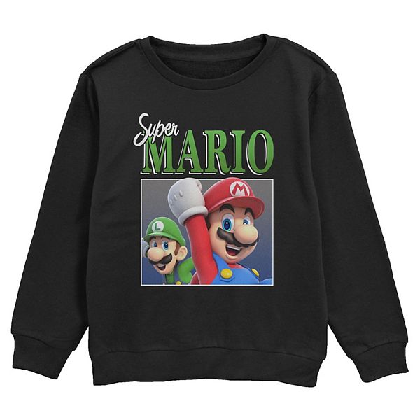 

Детская флисовая толстовка nintendo super mario & luigi Licensed Character