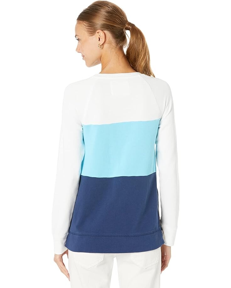 

Пуловер Lilly Pulitzer Beach Comber Pullover, цвет Low Tide Navy Color-Block